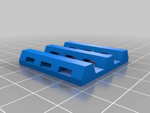zip kravat tutucu organizasyon 3d print model - Mito3D