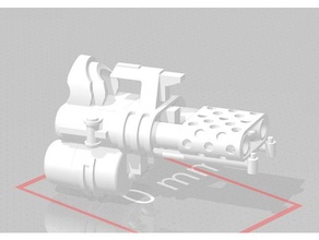 heavy flamer 28mm Spiele 28 space marine warhammer 40k 3d print model - Mito3D