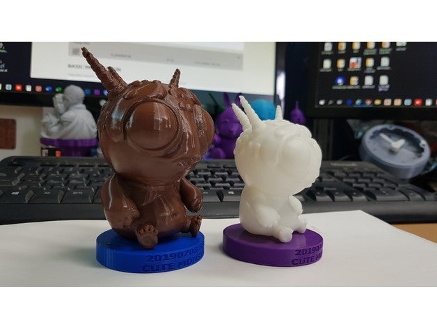 - nur monster Tiere 3D print model - Mito3D
