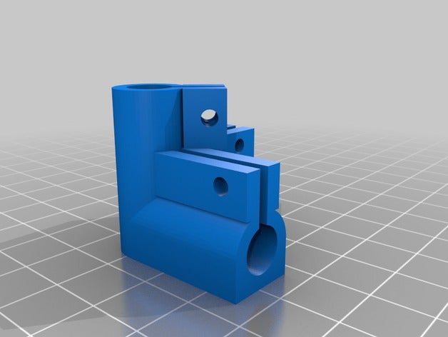 mi personalizar la tubería doohickey conector de 90 grados diy personalizado 3D print model - Mito3D