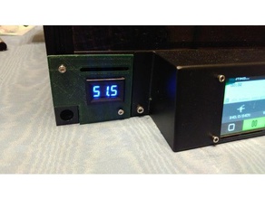 two trees sapphire-s enclosure temperature display 3d printing sapphire s 3d print model - Mito3D