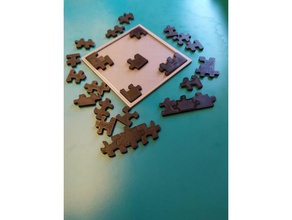 Unmögliche puzzle Rätsel Gehirn herausfordernde Teufel schwierig böse hassen unmöglich jigsaw 3d print model - Mito3D