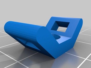 soporte para bridas y tornillo La impresión en 3d 3d print model - Mito3D