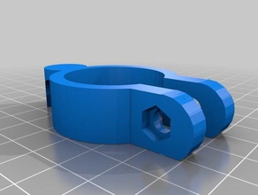 clamp protective canvas intex bestway pool piscine bache 3d printing spool swimmingpool swimming 3d print model - Mito3D