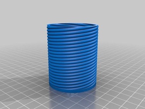 spiral Kupası kaplar 3d print model - Mito3D