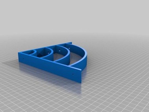 my customized customizer - shelf bracket factory organization 3d print model - Mito3D