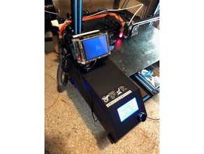 octoprint raspberry pi stand cr10 series controller box 3d printer parts 3d print model - Mito3D