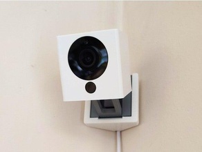 neos wyze xiaomi smartcam corner wall mount camera wyzecam indoor cam xiaofang 3d print model - Mito3D