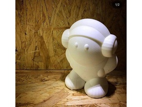 zaino tizio - giocattolo scrivania sculture art le cuffie felpa con cappuccio modello 3d print model - Mito3D