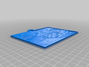 nathan lithopane 2d art customized 3d print model - Mito3D