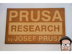prusa research logo 2d art 3d printer printing 3d print model - Mito3D