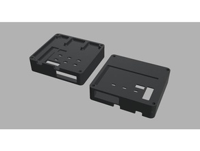 case holder single fsesc66 + heatsink hole hobby esk8 flipsky vesc 6 3d print model - Mito3D