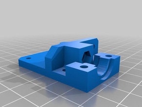 cr-10 bowden tube quick mount remix 3d printer parts creality ender 2 3 ender2 ender3 3d print model - Mito3D