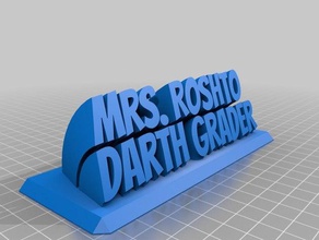 roshto grader 2 office customized 3d print model - Mito3D
