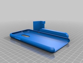 stylo 4 stand mobile phone 3d print model - Mito3D