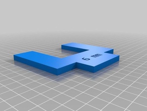 entièrement variable de la cale pièces insérer entretoise 3d print model - Mito3D