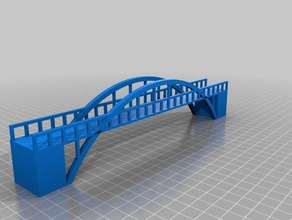 pont b 3 ton las estructuras de edificios la arquitectura puente n escala 3d print model - Mito3D