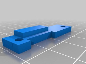 la flexión de extrusora actualizado barras bloqueo en 3d piezas impresora 3d print model - Mito3D