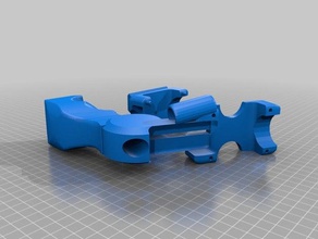 shawarmajet toys & games blaster flywheel foam gun nerf rival 3d print model - Mito3D