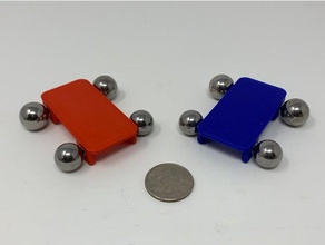 simple ball bearing car toys & games 3d print model - Mito3D