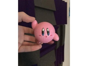 kirby 64 creatures mario n64 nintendo switch pink super video game games 3d print model - Mito3D