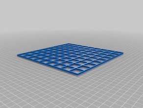 qwirkle tile grid toy & game accessories 3d print model - Mito3D