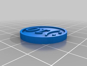 10 coins & badges customized 3d print model - Mito3D