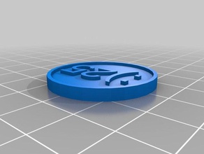 25 monedas & insignias personalizado 3d print model - Mito3D