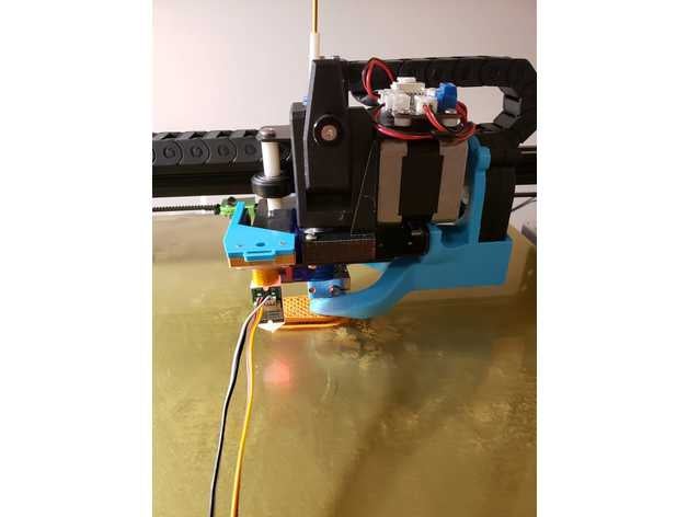 adimlab yazıcı bmg çift dişli bağlama alanında 3d parçaları 3D print model - Mito3D