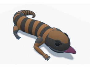 lizard animals 3d print model - Mito3D