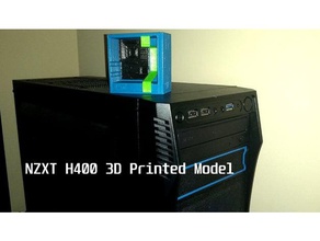 nzxt h400 case 3d printed model computer h440 h700i 3d print model - Mito3D