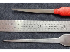 Vorhängeschloss locksport hand-Werkzeuge umgehen Messer lock lockpick pick 3d print model - Mito3D