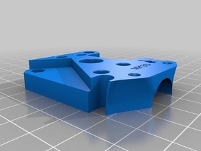 bunny science mk3s geared extruder upgrade - 2 part remix 3d printer parts 3d print model - Mito3D