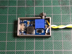 micro usb convertidor boost de vivienda la electrónica caja carcasa 3d print model - Mito3D