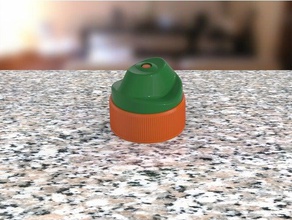 twist lid gatorade bottles containers bottle drink food functional 3d print model - Mito3D