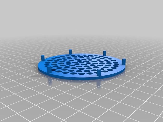 my customized parametric circular soap dish bathroom 3D print model - Mito3D