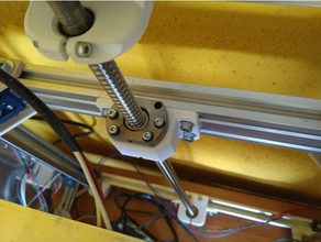 d-bot sfu1204 ball screw upgrade 3d-Drucker Teile 6700 Bett re-d-bot slim die z-Achse 3d print model - Mito3D