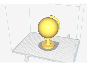 tellurion física e astronomia 3d print model - Mito3D