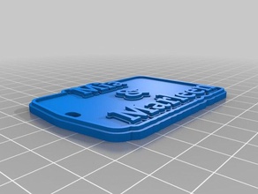 oo llaveros personalizado 3d print model - Mito3D