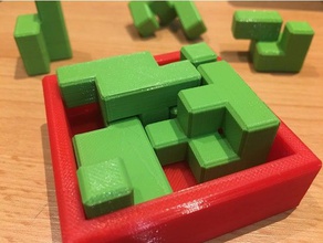 puzzle puzzles 3d annoying cube fun game box 3d print model - Mito3D