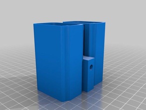 9mm universal molle Magazin-Aufbewahrungs-system mechanische Spielzeuge airsoft Zubehör 3d print model - Mito3D