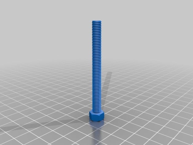 my customized nut job - bolt parts 3D print model - Mito3D