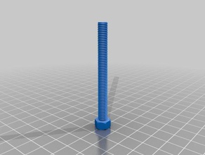 my customized nut job - bolt parts 3d print model - Mito3D
