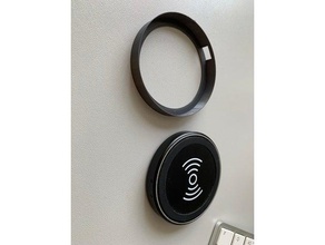 qi-Ladegerät Abdeckung qi cover wireless-Ladegerät drahtlos aufladen 3d print model - Mito3D