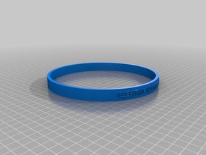 bracelet art customized 3d print model - Mito3D