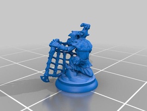 goblin netter A impressão 3d idade sigmar gloomspite gitz goblins líquida seja noite warhammer 3d print model - Mito3D