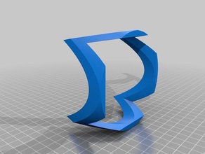 squarcle sculptures optical illusion perspective sculpture 3d print model - Mito3D