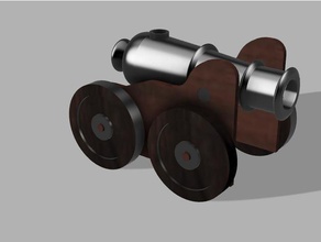 pirata cannone giochi e giocattoli cannon nave giocattolo 3d print model - Mito3D