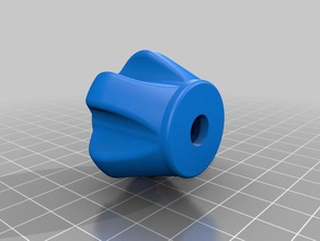 m8 knob parts bolt grip handle knob knobs 3d print model - Mito3D