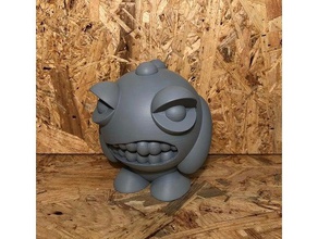 chic leelo - bureau de jouets art modèle le monstre jouet 3d print model - Mito3D